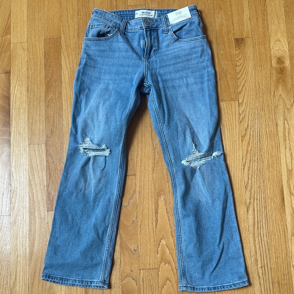 Hollister Women’s Jeans NWT Relaxed Straight Jeans